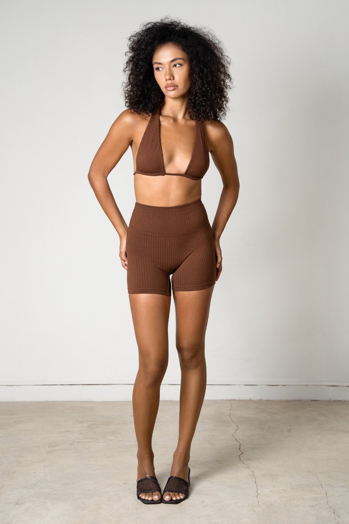 Rib 4" Shorts