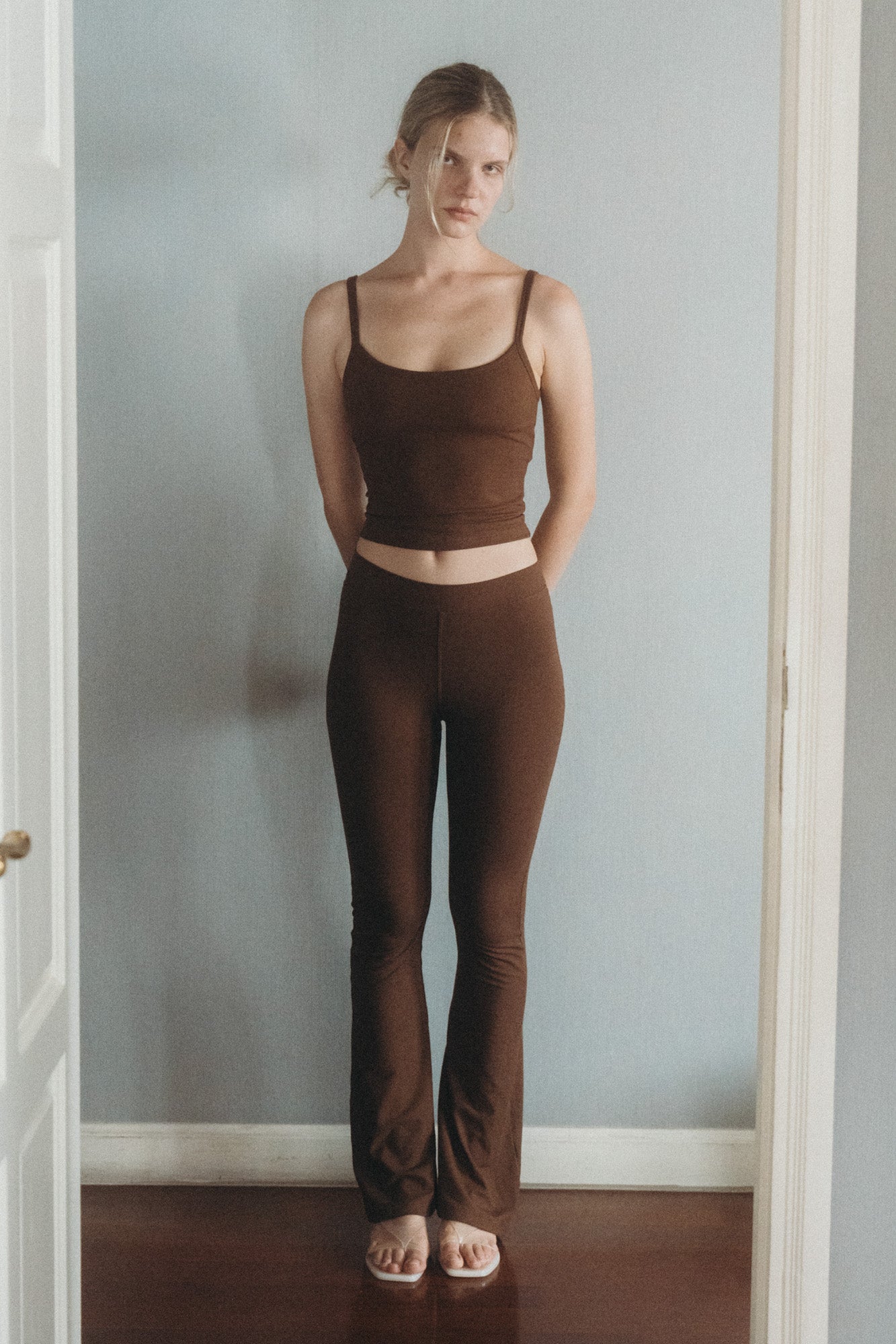 Studio K | Womens | Arc Flare Pants | Tiramisu | XXS - XXL
