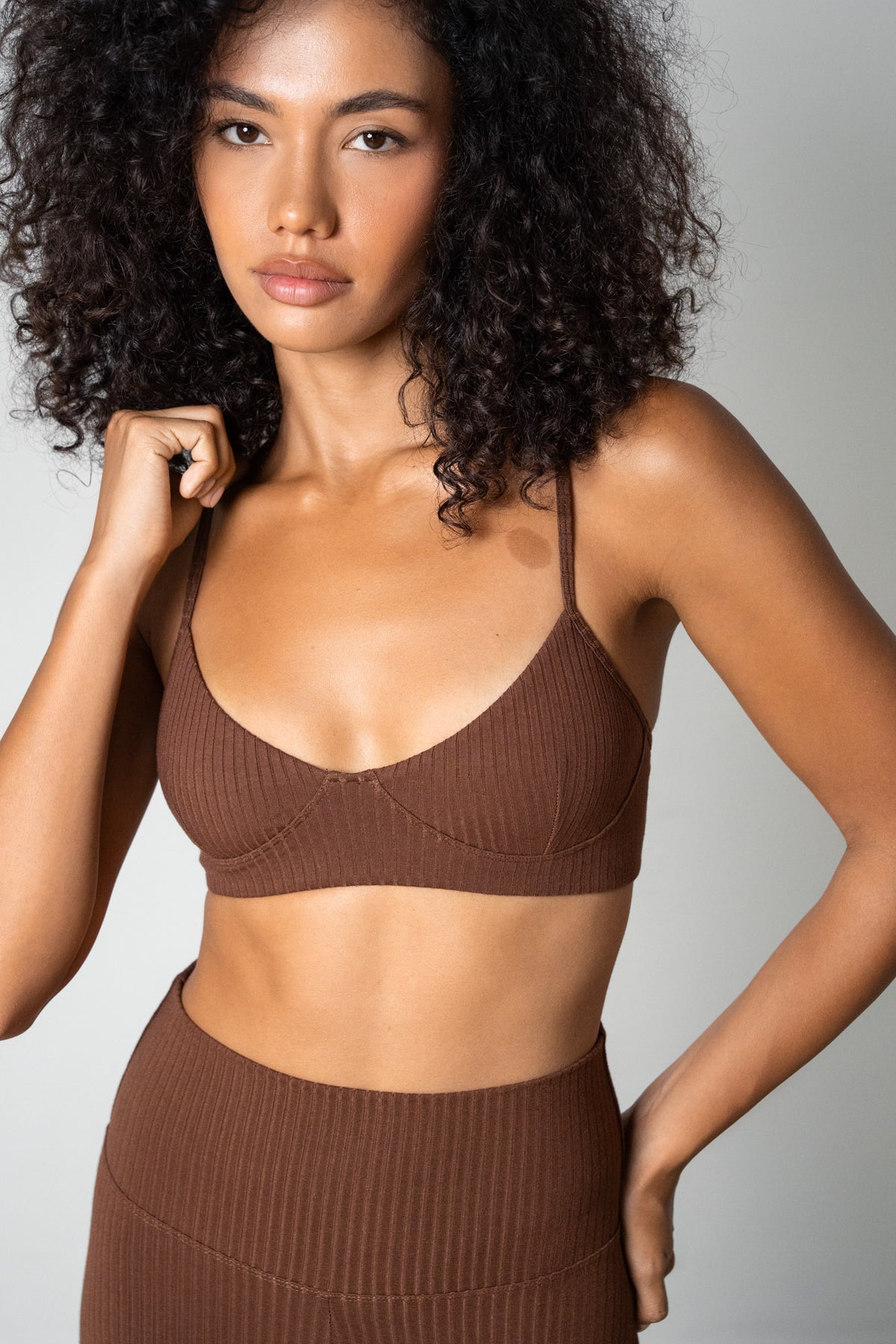 Rib Demi Bra