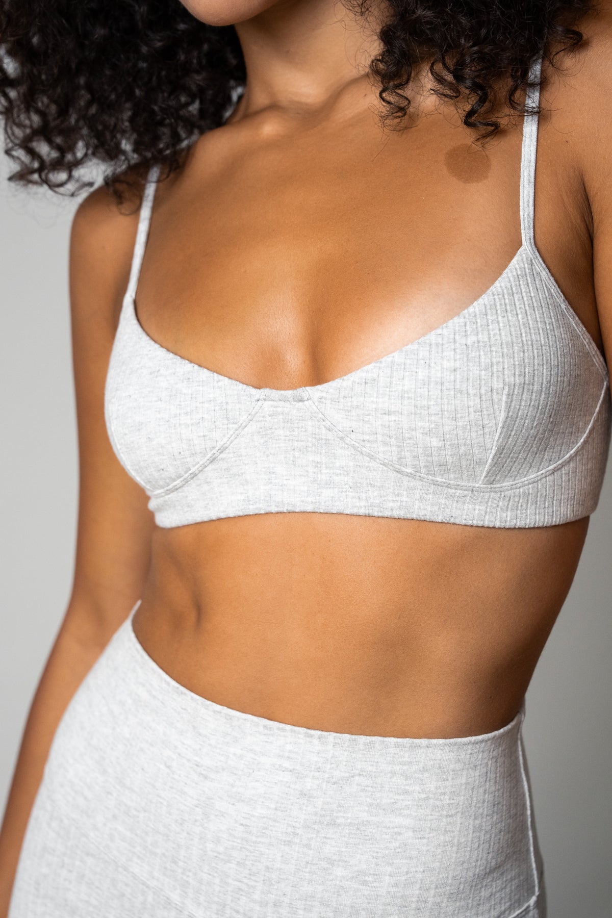 Rib Demi Bra