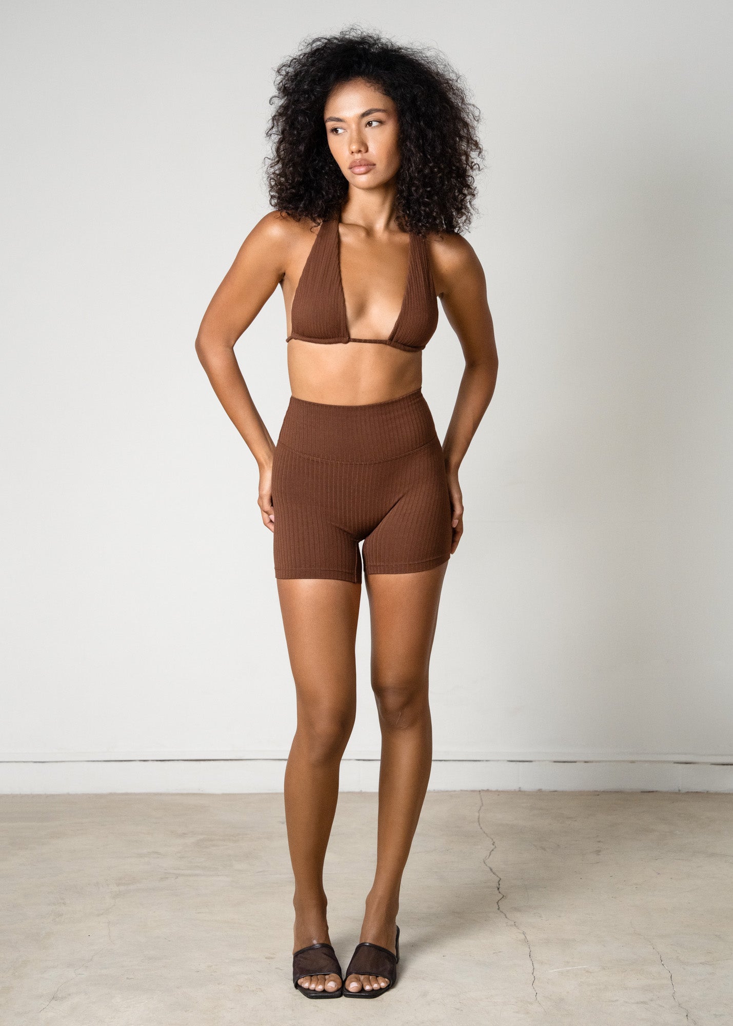 Rib 4" Shorts